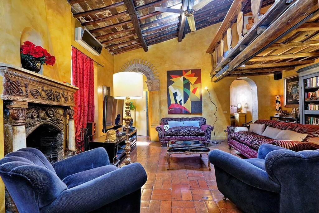 Spectacular Luxury Flat In Trastevere Roma Dış mekan fotoğraf